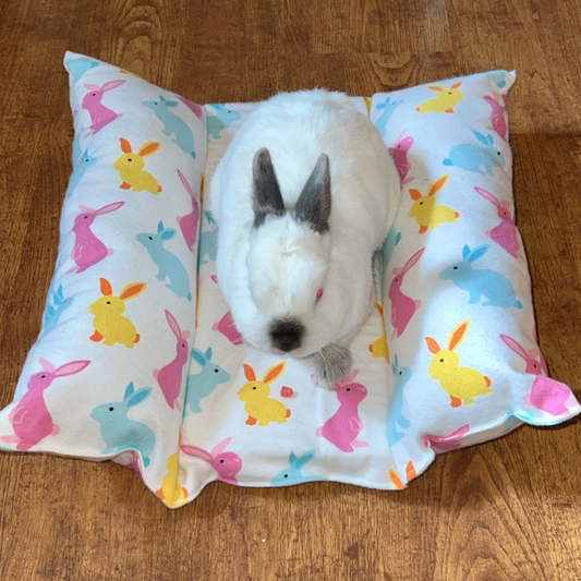 Bunny Snuggle Bed Pink