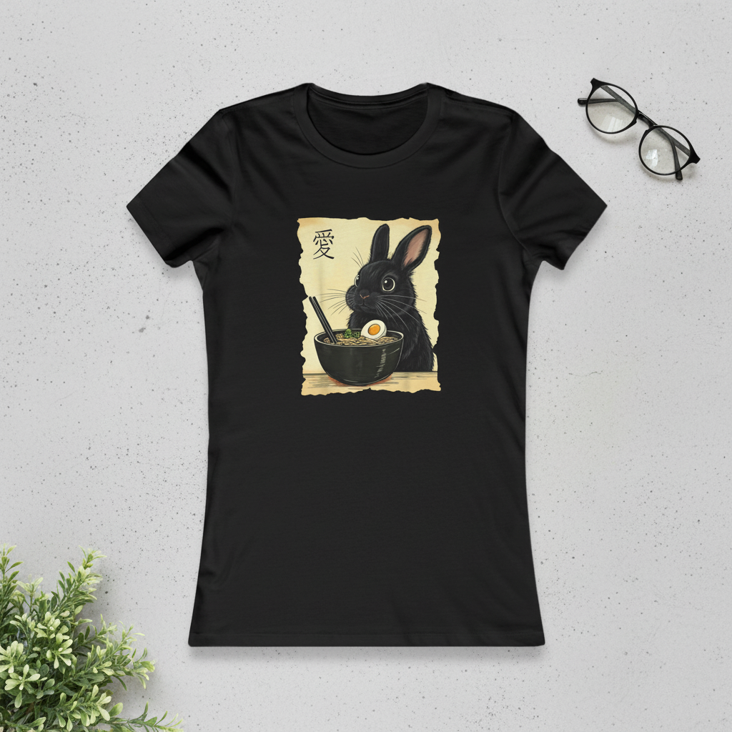 Women's Ramen Bunny Tee